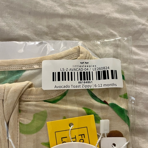 NWT! - Little Sleepies Zippy - 6-12M - Picture 2 of 3